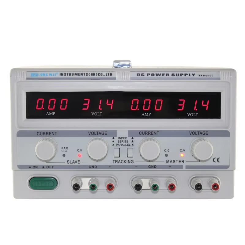 TPR-3005-2D Dual Channel Adjus - đánh giá và giá Dual Channel Linear Power Supply 30V 5A