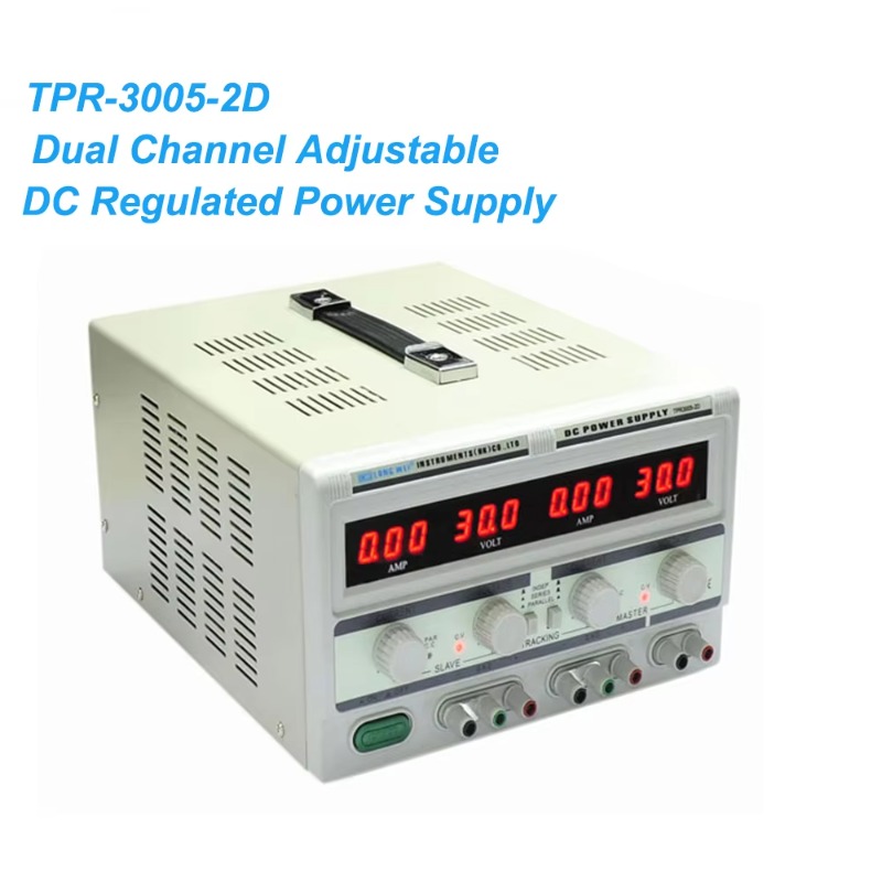 TPR-3005-2D Dual Channel Adjus - đánh giá và giá Dual Channel Linear Power Supply 30V 5A