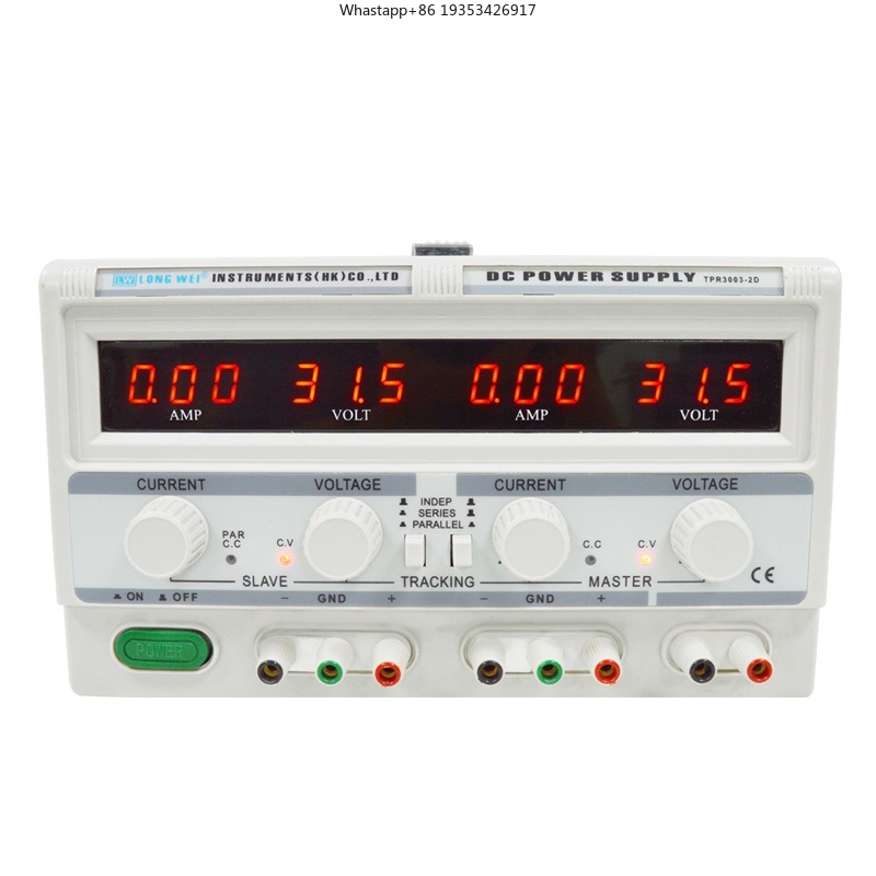 New Adjustable Linear DC Power - đánh giá và giá Dual Channel Linear Power Supply 30V 5A