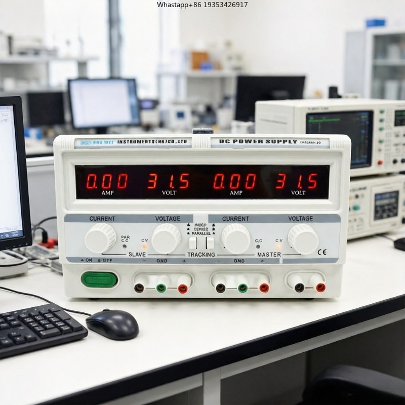 New Adjustable Linear DC Power - đánh giá và giá Dual Channel Linear Power Supply 30V 5A