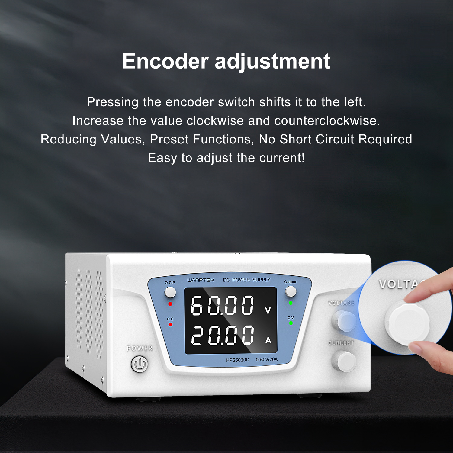 Wanptek Lab DC Power Supply Ad - đánh giá và giá High Power 60V 20A Bench Power Supply