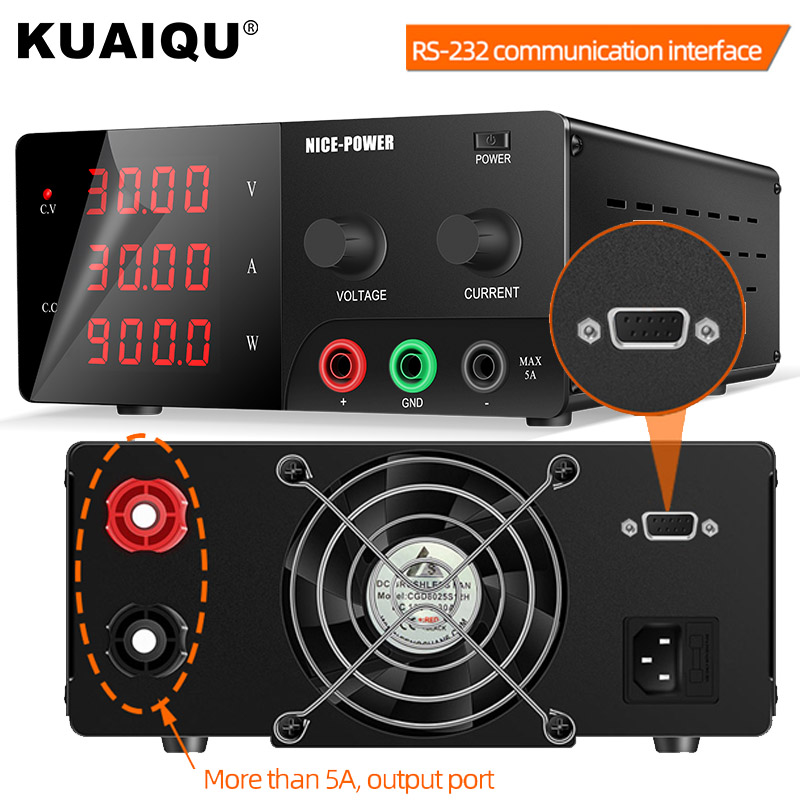 High Power 900W Adjustable DC  - đánh giá và giá High Power 60V 20A Bench Power Supply