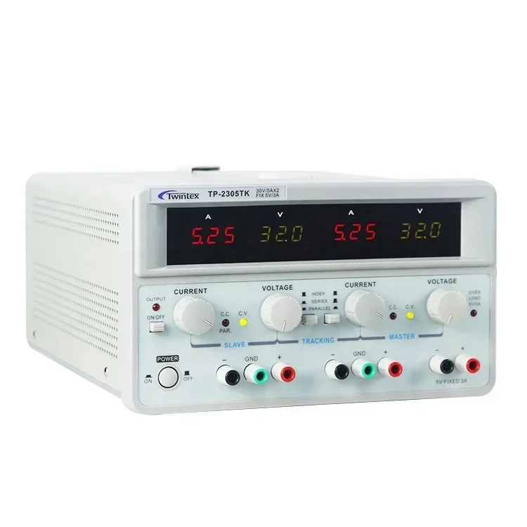 2026/Twintex TP-2305E 300W Sym - đánh giá và giá Dual Channel Linear Power Supply 30V 5A