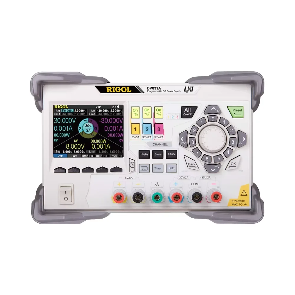 DP831A Triple Output Programma - đánh giá và giá Linear Dc Power Supply Triple Output