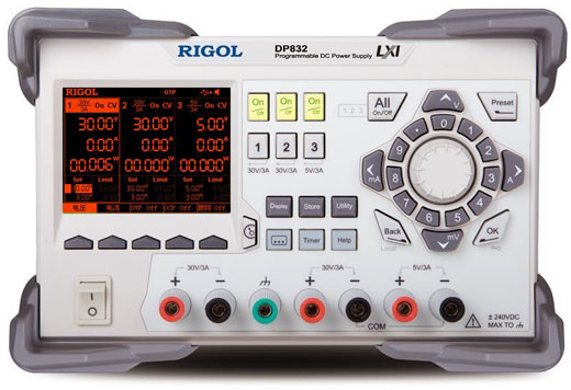 Rigol DP832 3 Channels Triple  - đánh giá và giá Linear Dc Power Supply Triple Output