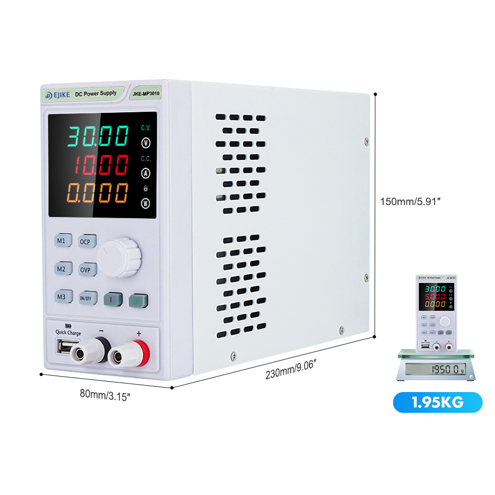 EJIKE DC Power Supply 300W Pro - đánh giá và giá Programmable Dc Power Supply 60V 10A