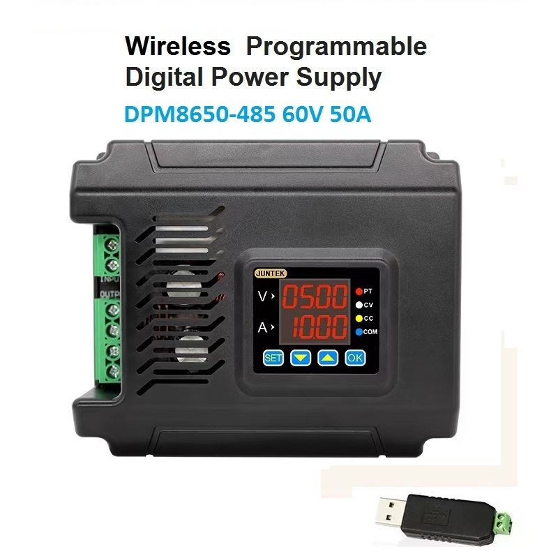 JUNTEK DPM8650 60V 50A 485 Vôn - đánh giá và giá Programmable Dc Power Supply 60V 10A